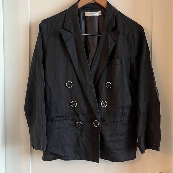 MINKPINK Linen Blazer - Picture 4 of 4